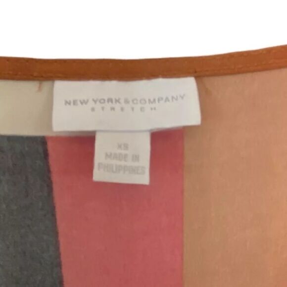 New York & Co Front Twist Sleeveless Dress Size XS - Picture 5 of 5